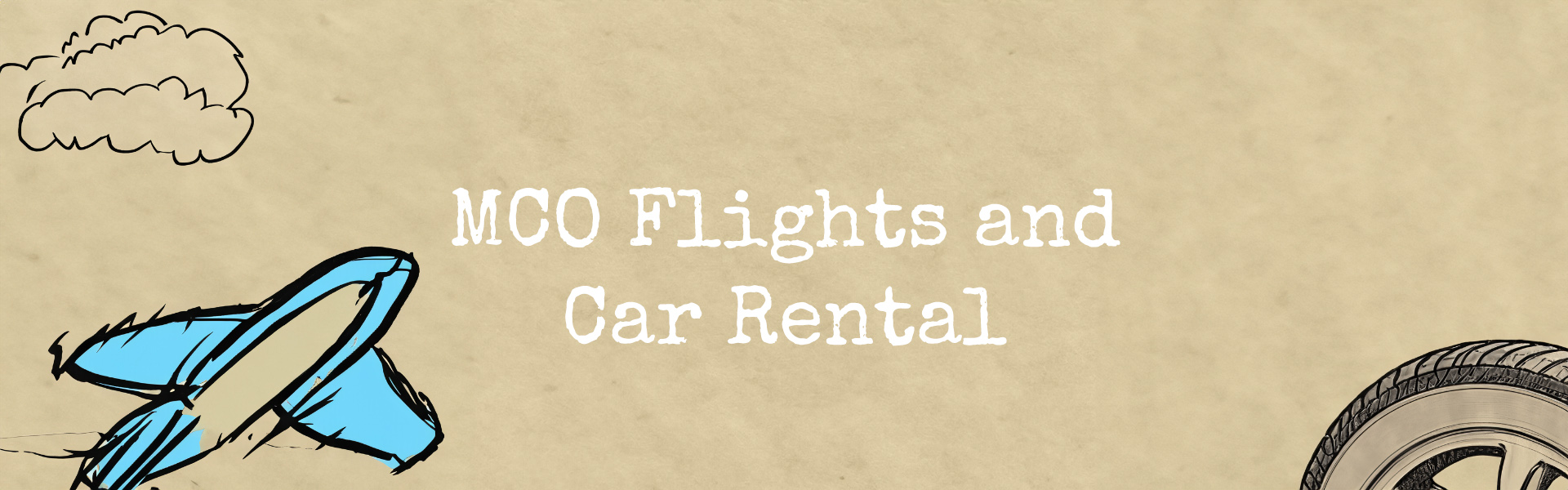 Flights to Disney and Car Rental (2025)